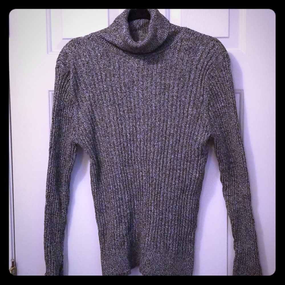 Croft and Barrow Ribbed Turtleneck Sweater